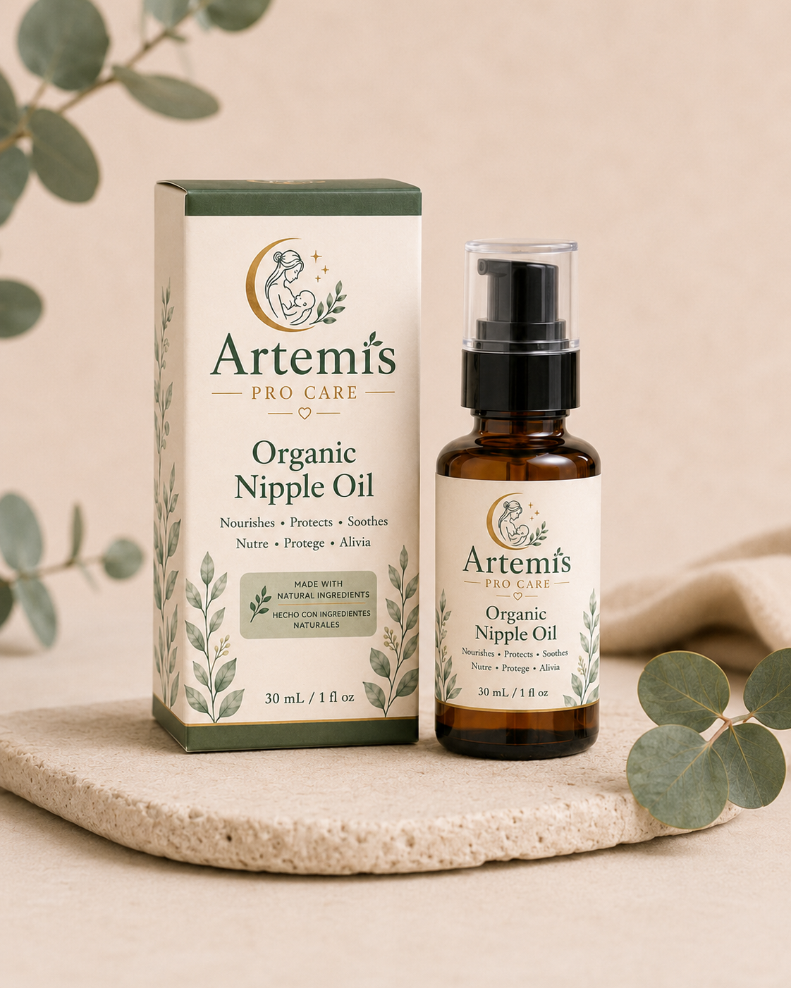 Artemis Pro Care Organic Nipple Oil